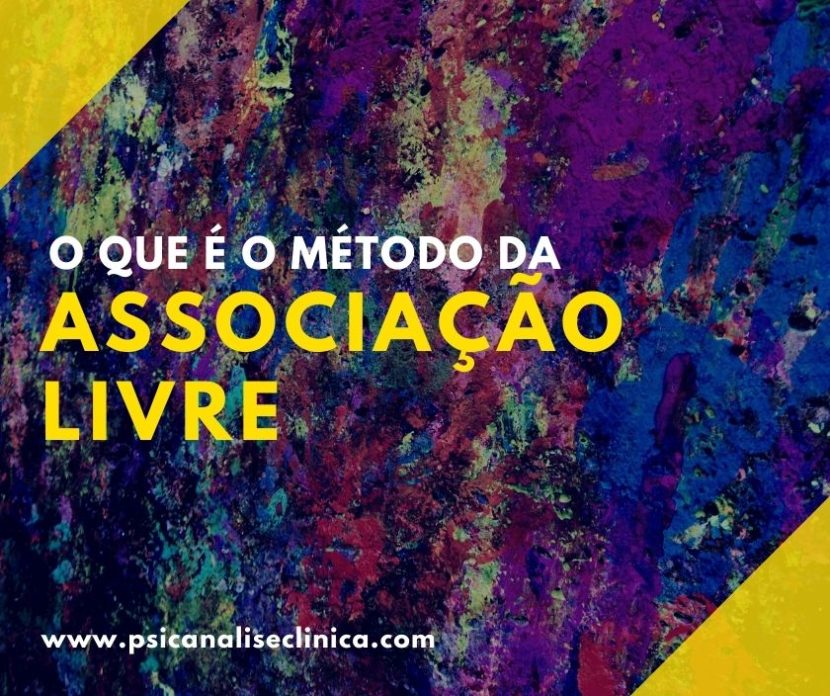 método da associação livre em psicanálise