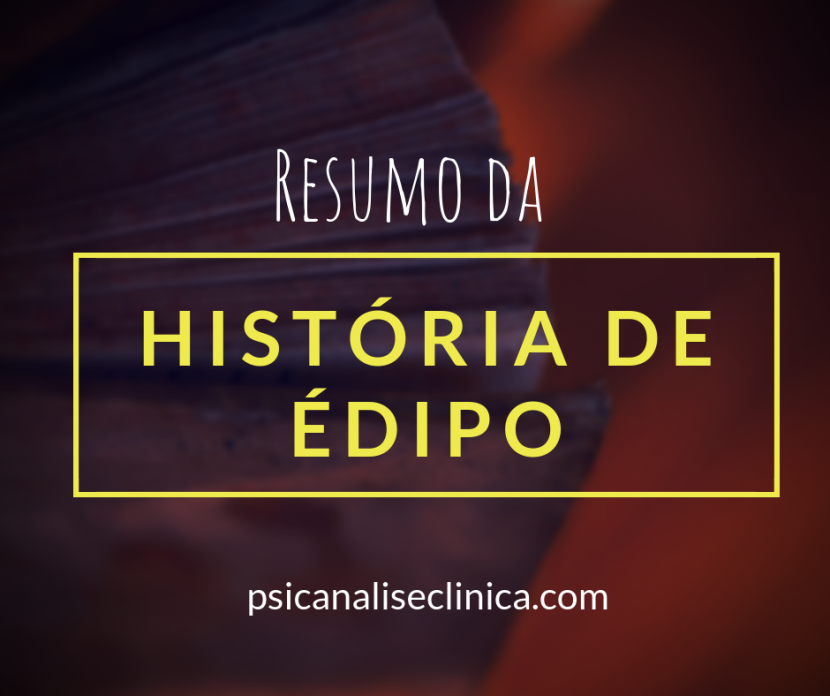 historia de édipo rei psicanálise