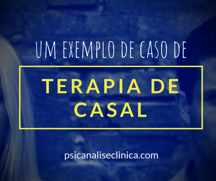 terapia de casal na psicanálise