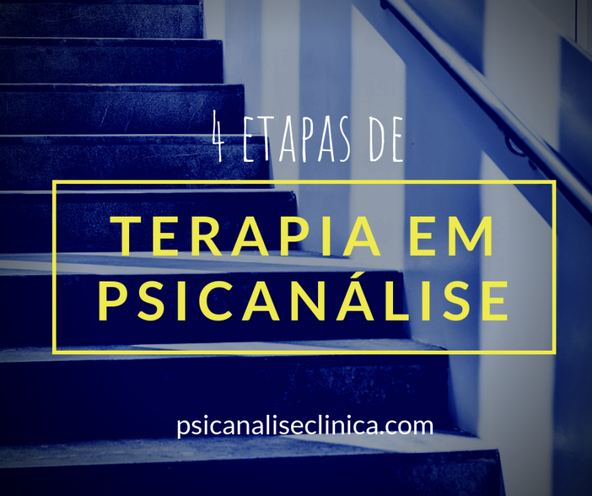 4 etapas da terapia em psicanálise