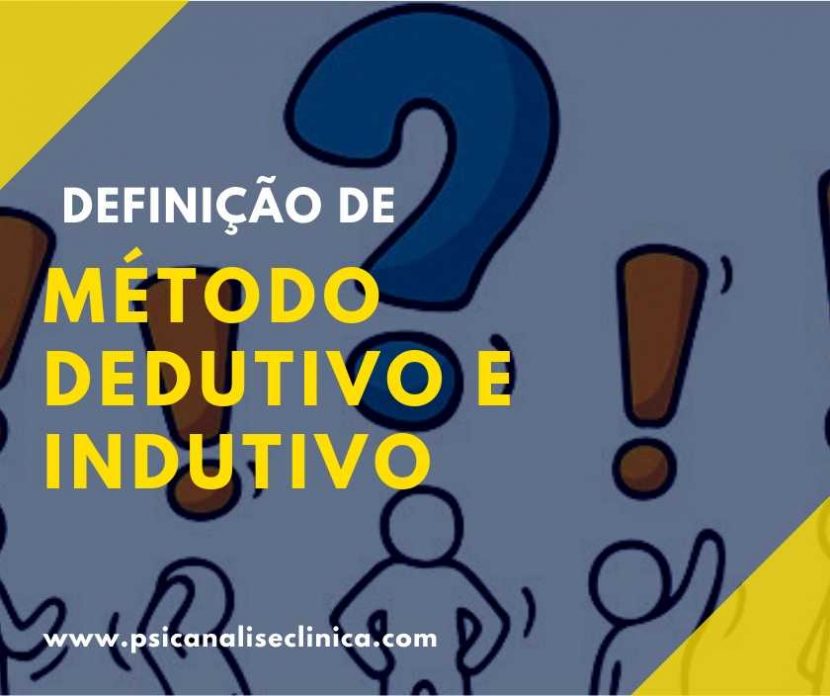 Método dedutivo e indutivo