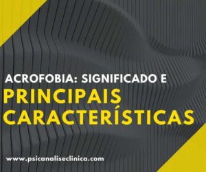 acrofobia significado