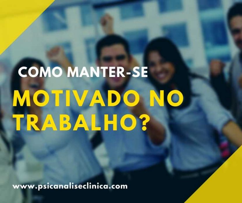 motivado no trabalho