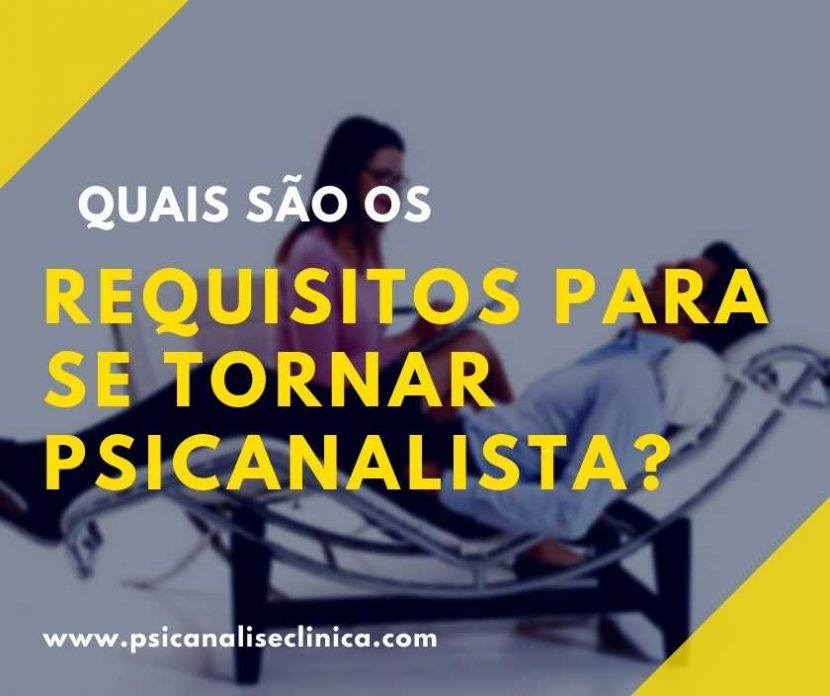 requisitos para atuar como psicanalista