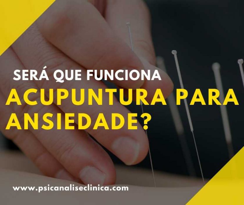 Acupuntura para ansiedade