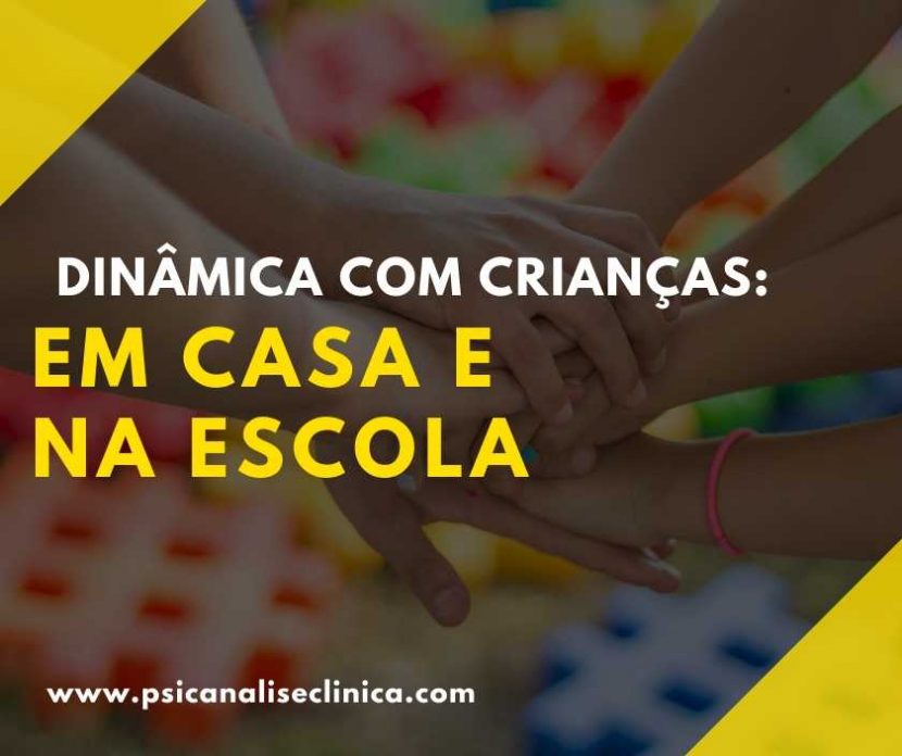 dinâmica com crianças