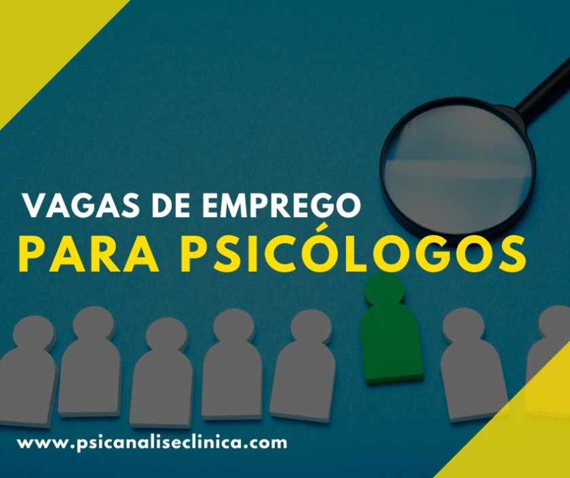 emprego para psicólogos