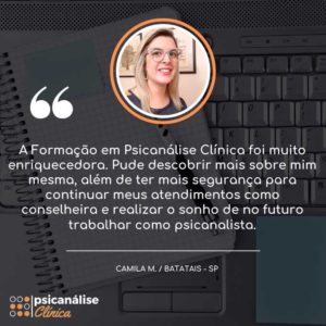 camila curso psicanálise batatais sp