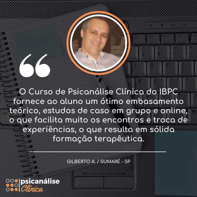 gilberto sumaré sp melhor curso formação psicanálise depoimento