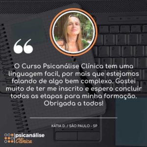 curso psicanálise clínica é bom katia