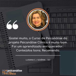 depoimento psicanálise clínica lusiana