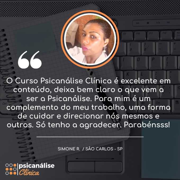 simone curso formação psicanálise clínica depoimento são carlos sp