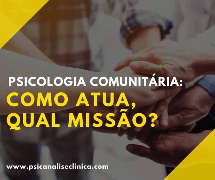 como atua a psicologia comunitária