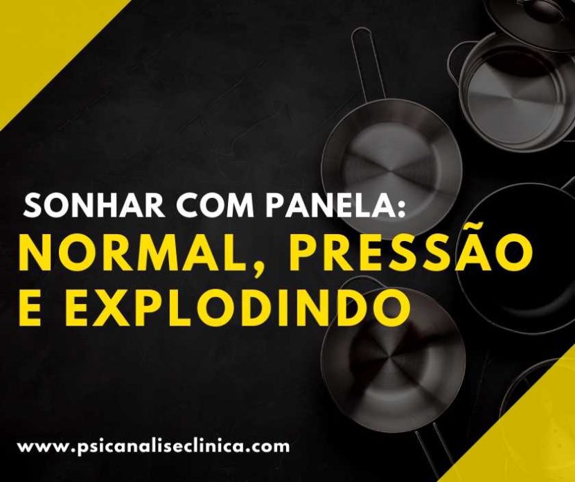 sonhar com panela