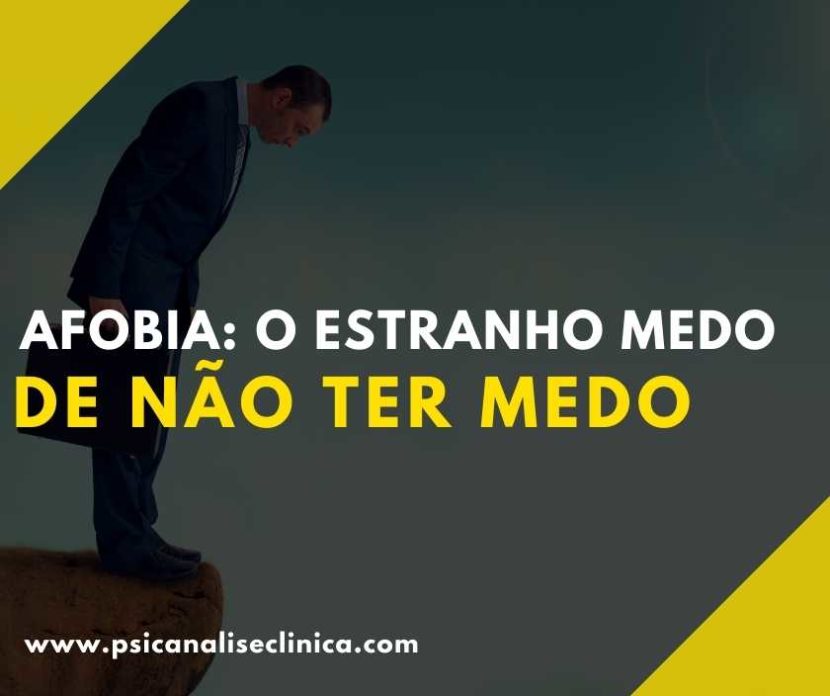 medo de não ter medo