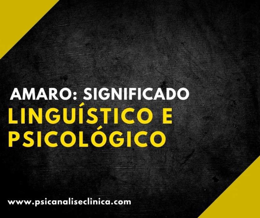 significado da palavra amaro