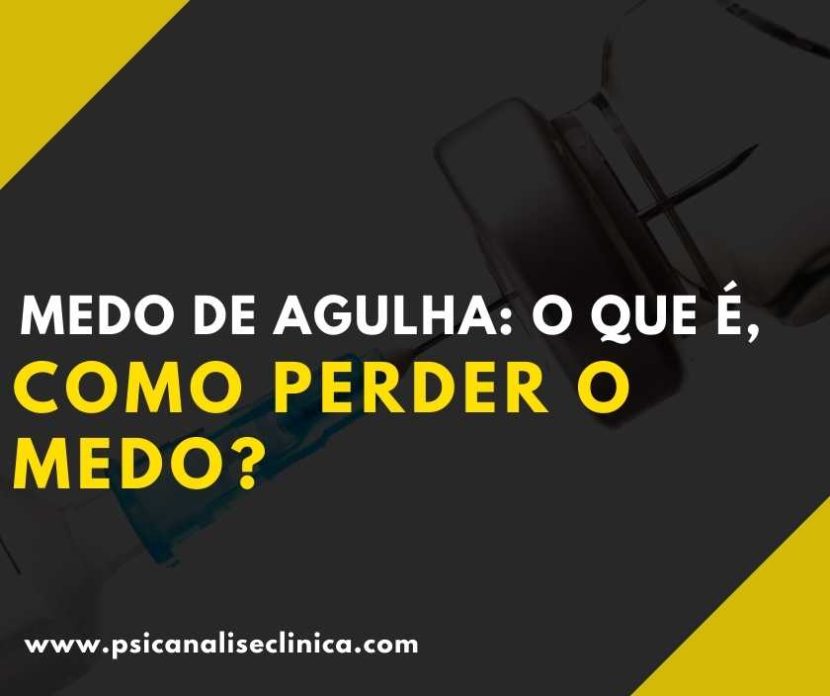 como perder o medo de agulha