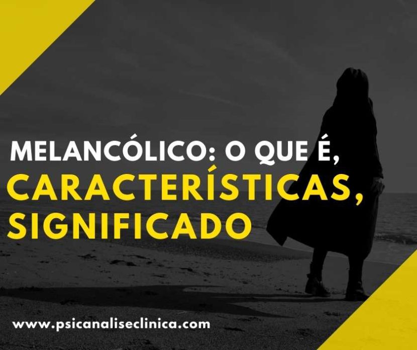 características de um melancólico