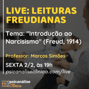 introdução ao narcisismo texto de freud 1914 live