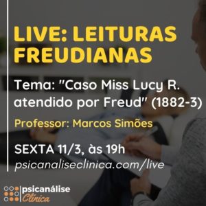 live freud psicanálise caso miss lucy r.