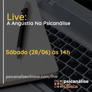 live a angústia na psicanálise