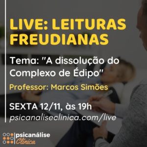 live sobre complexo de édipo