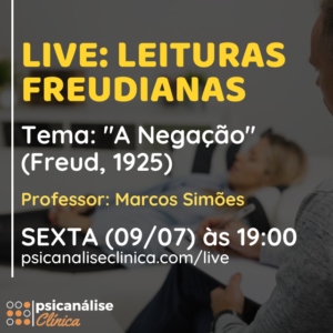 psicanálise a negação, freud