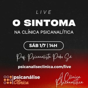 live sobre sintoma na psicanálise