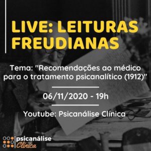 live-psicanalise-recomendacoes-medico-tratamento-freud