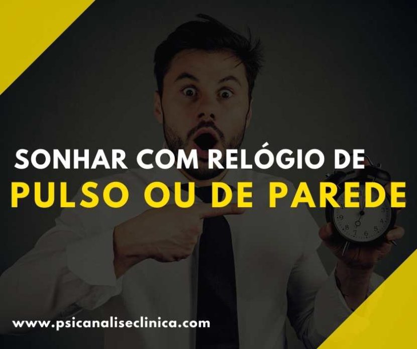 o que significa sonhar com relógio