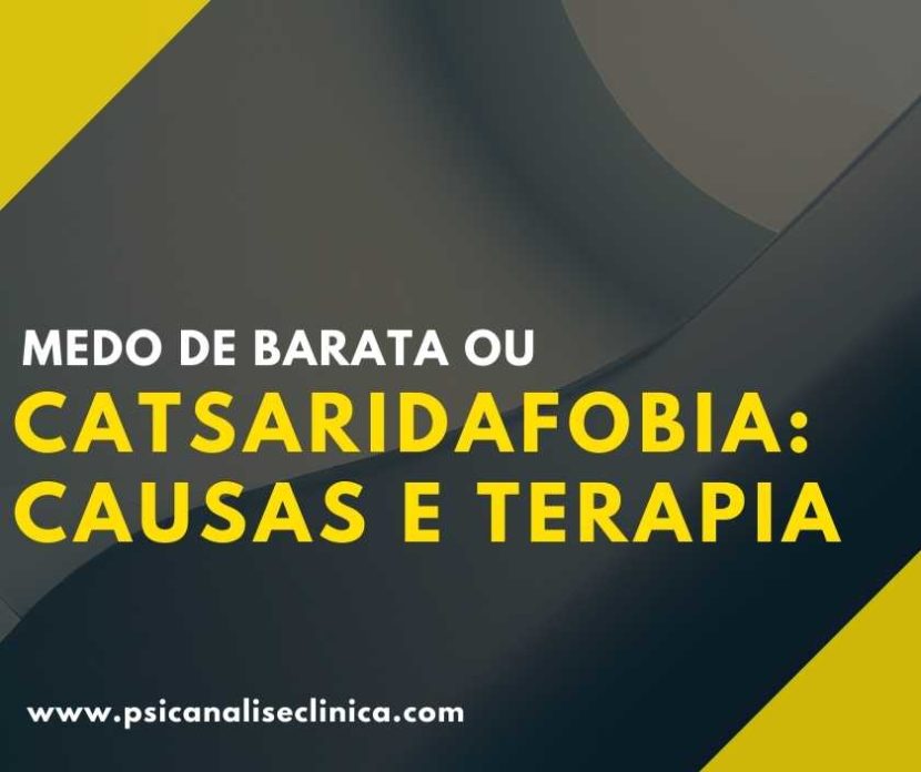 catsaridafobia medo de barata