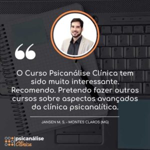 Curso Psicanálise em Montes Claros MG - Jansen