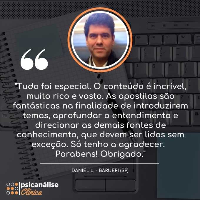 Depoimento Formação em Psicanálise em Barueri - Daniel