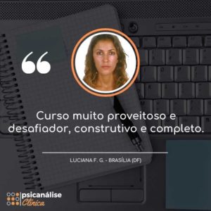 Psicanálise Clínica Curso Online Distrito Federal Brasília