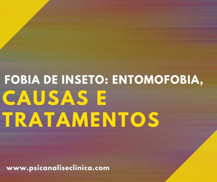 entomofobia ou fobia de inseto