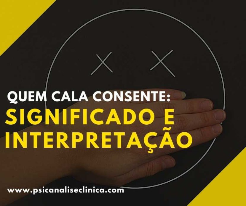 significado de quem cala consente