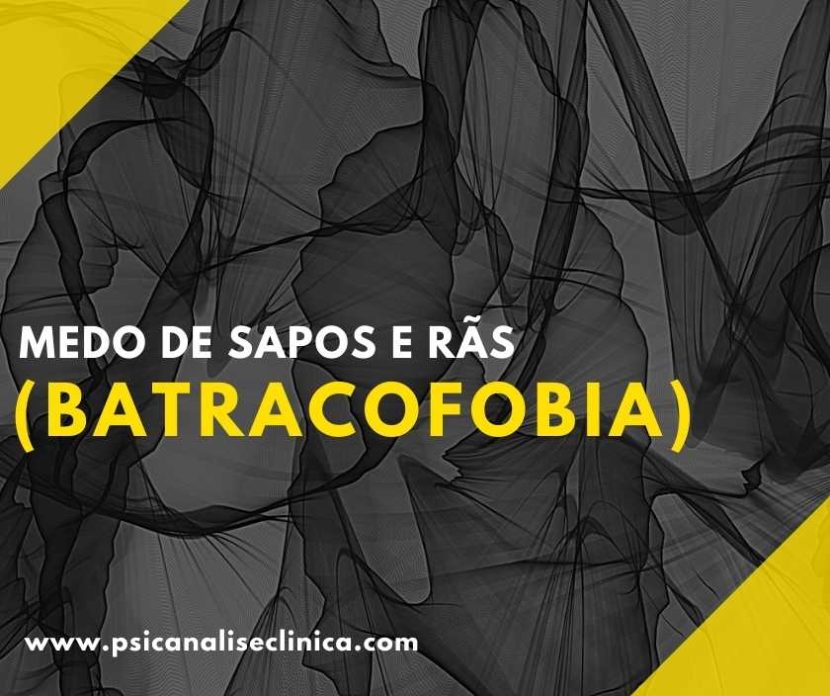 batracofobia, medo de sapos ou medo de rãs