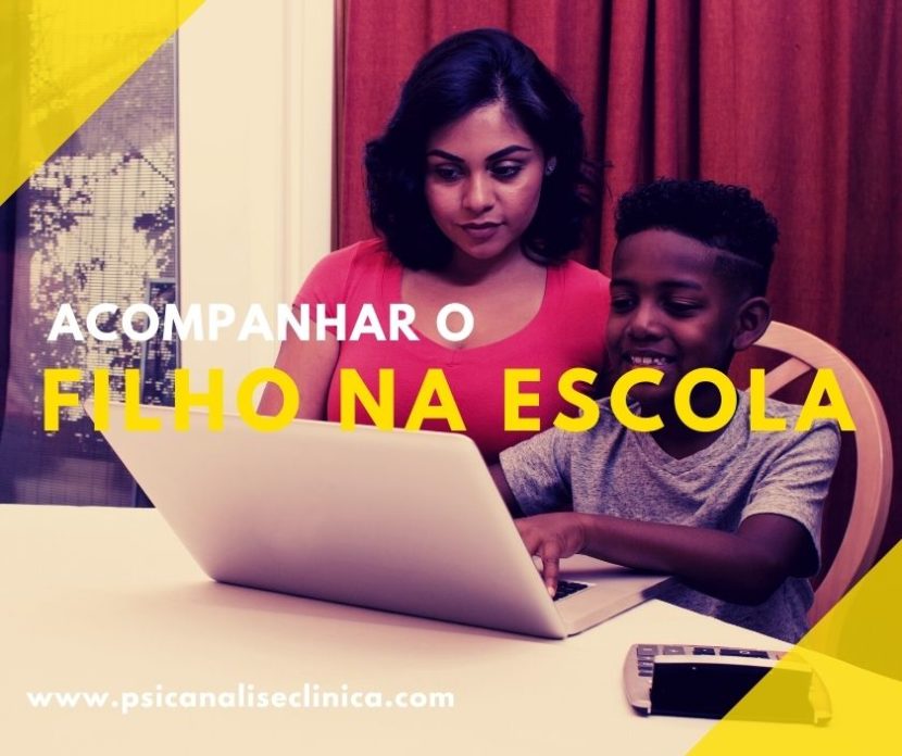 acompanhar o filho na escola, acompanhar o aprendizado do filho