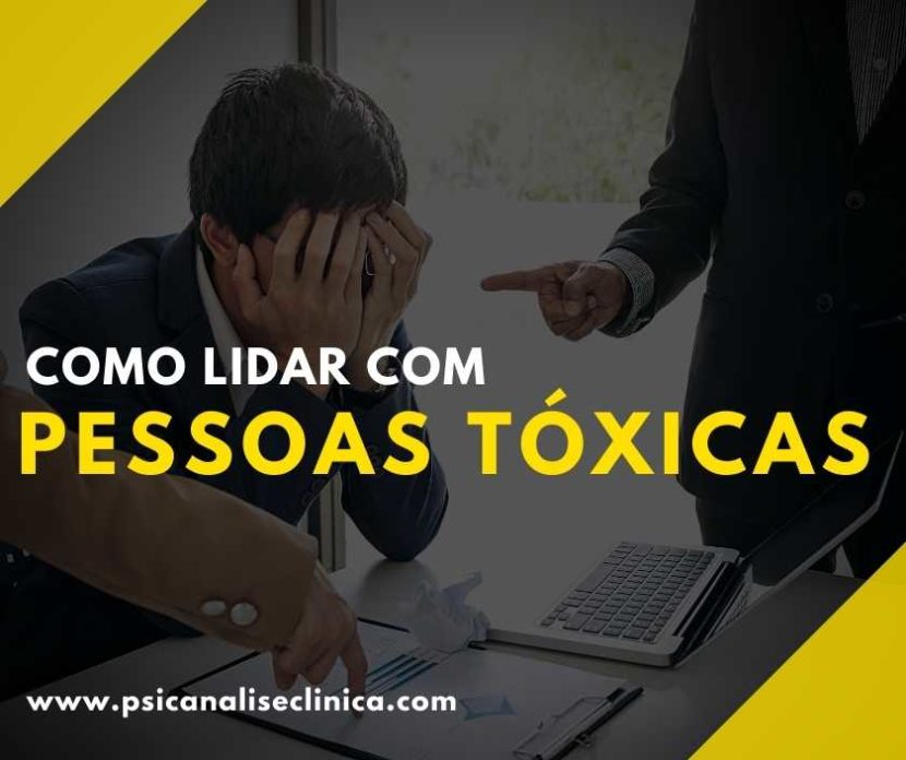 lidar com pessoas tóxicas