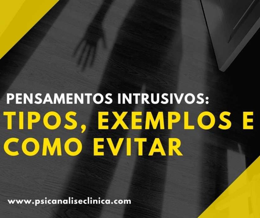 tipos de pensamentos intrusivos