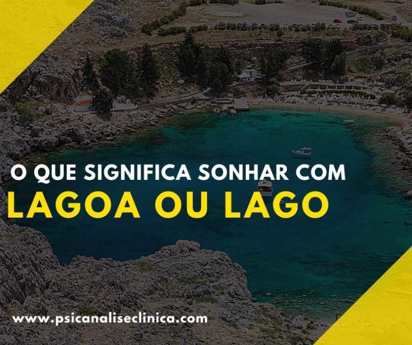 significado de sonhar com lagoa