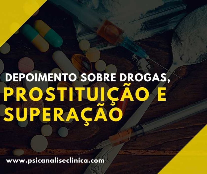 depoimento sobre drogas