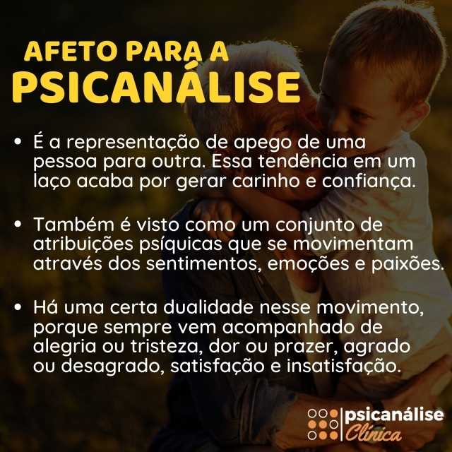 afeto resumo o que é