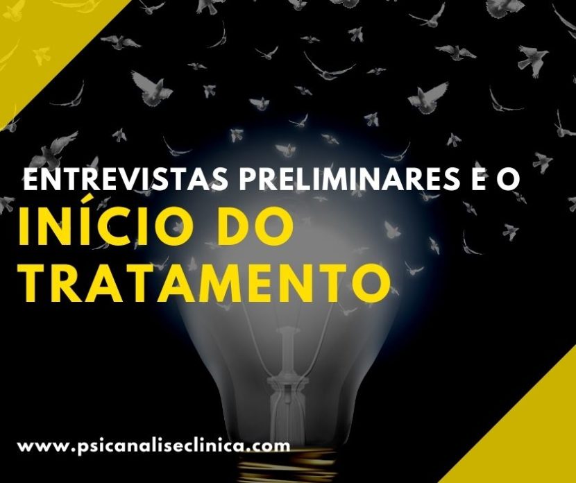 início do tratamento em psicanálise