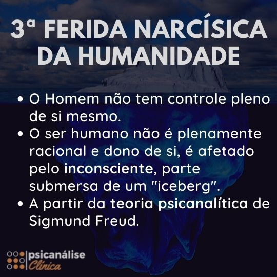 terceira ferida narcísica freud psicanálise