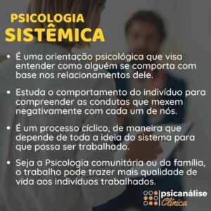 psicologia sistêmica resumo infográfico