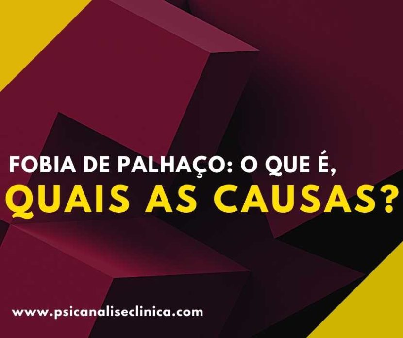 fobia de palhaço ou medo de palhaço