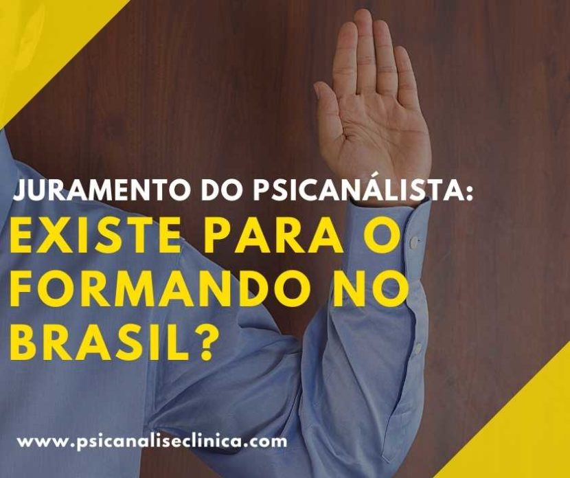 juramento do psicanalista