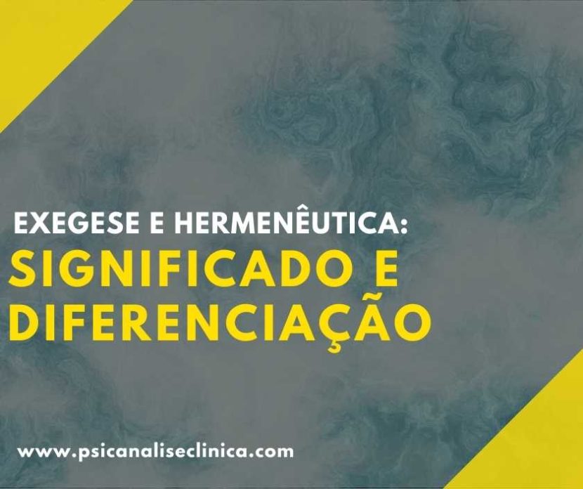 Exegese e Hermenêutica