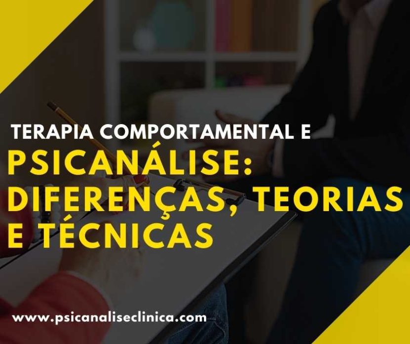 Terapia Comportamental e Psicanálise